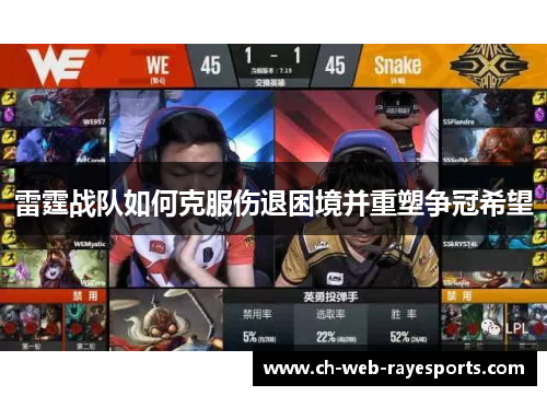 雷霆战队如何克服伤退困境并重塑争冠希望 雷霆战队如何克服伤退困境并重塑争冠希望