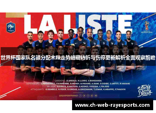 世界杯国家队名额分配末段走势暗藏转折与伤停更新解析全面观察前瞻